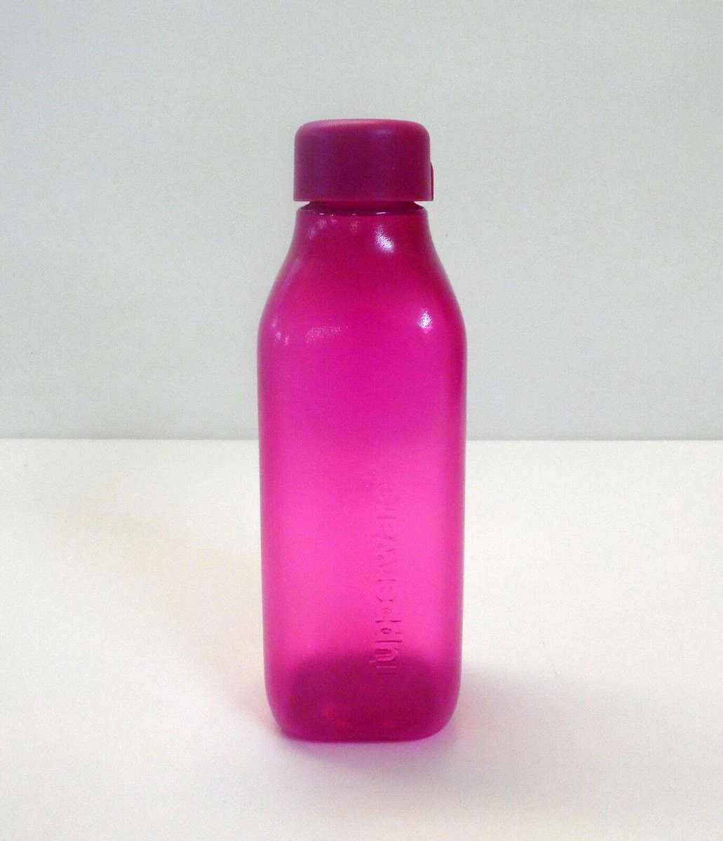 Tupperware Ecofles 500ml Vierkant Roze 2 Tupperware Ecofles 500ml Vierkant Roze - Afbeelding 2