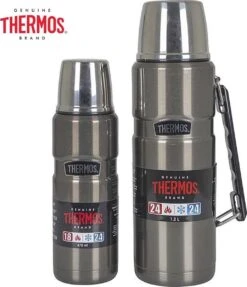 Thermos - Isoleerfles - King - Thermax - Grijs -Drinken Goedkope Winkel 1032x1200
