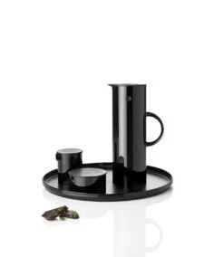 Stelton Thermoskan - 1 L - Zwart -Drinken Goedkope Winkel 1043x1200