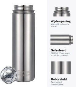 Thermo Master MasterBottle Drinkfles Met 3 Doppen - 650 Ml - Staal 6 Thermo Master MasterBottle Drinkfles Met 3 Doppen - 650 Ml - Staal -Drinken Goedkope Winkel 1057x1200