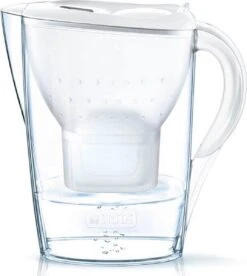 BRITA Waterfilterbundel Marella Cool White + 4 MAXTRA+ Filterpatronen -Drinken Goedkope Winkel 1075x1200