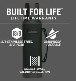 Stanley The Legendary Classic Bottle 1,90L - Thermosfles - Hammertone Green -Drinken Goedkope Winkel 1113x1200