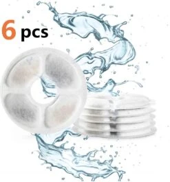 Drinkfontein Filters 6 Stuks - Navulling Kattenfontein - Water Filter - Drinkfilters - Filter Waterreservoir - Waterfilter Drinkfontein -Drinken Goedkope Winkel 1124x1200 1