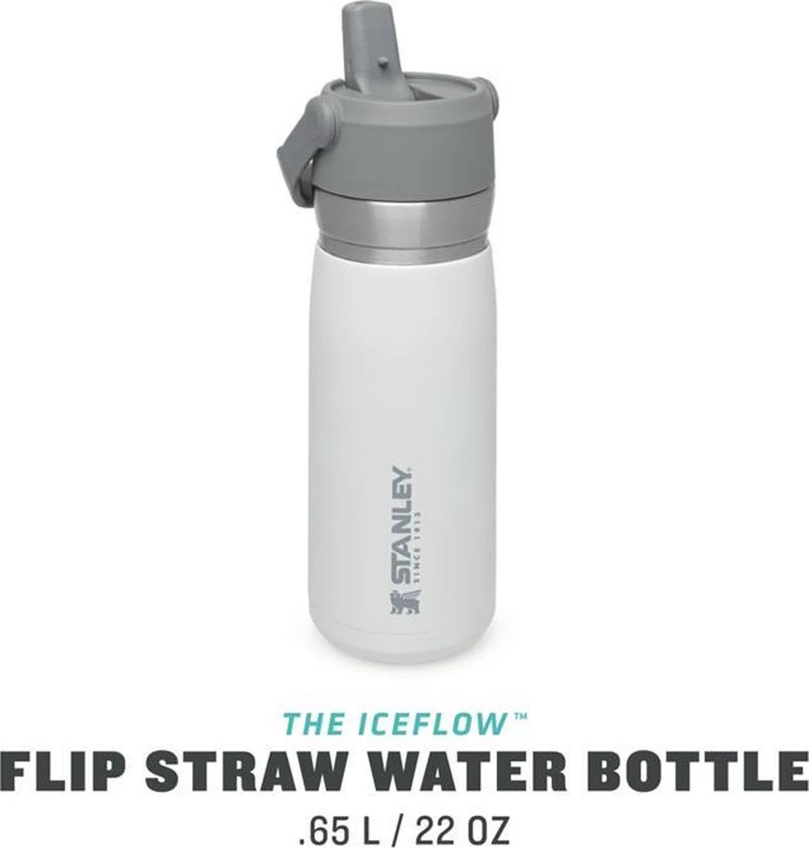 Stanley The IceFlow™ Flip Straw Water Bottle 0,65L - Thermosfles - Saffron 13 Stanley The IceFlow™ Flip Straw Water Bottle 0,65L - Thermosfles - Saffron - Afbeelding 13