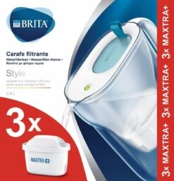 BRITA - Waterfilterkan Style Cool - Blauw - 2,4L + 3 MAXTRA+ Waterfilterpatronen -Drinken Goedkope Winkel 1156x1200 8