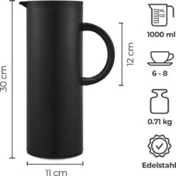Silberthal - Thermoskan - 1 L - Dubbelwandig - Isoleerkan - Thermofles Koud En Warm - Cadeau 12 Silberthal - Thermoskan - 1 L - Dubbelwandig - Isoleerkan - Thermofles Koud En Warm - Cadeau -Drinken Goedkope Winkel 1195x1200 2