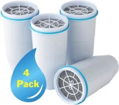 ZeroWater Waterfilter - 4-Pack - Waterkan Vervangingsfilters