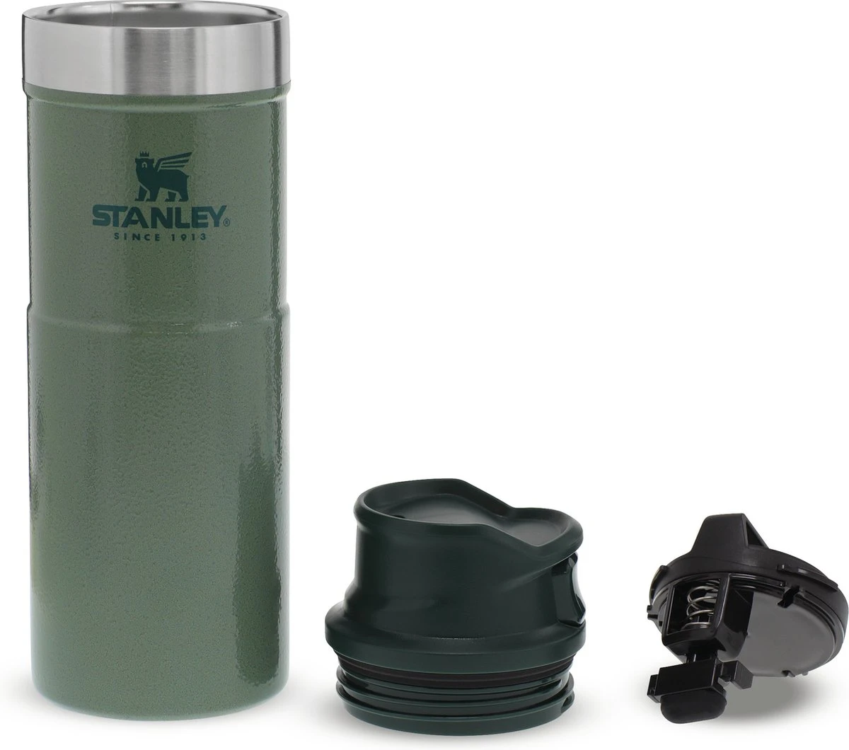 Stanley Trigger-Action Travel Mug 0.47L - Thermosfles - Hammertone Green 6 Stanley Trigger-Action Travel Mug 0.47L - Thermosfles - Hammertone Green - Afbeelding 6