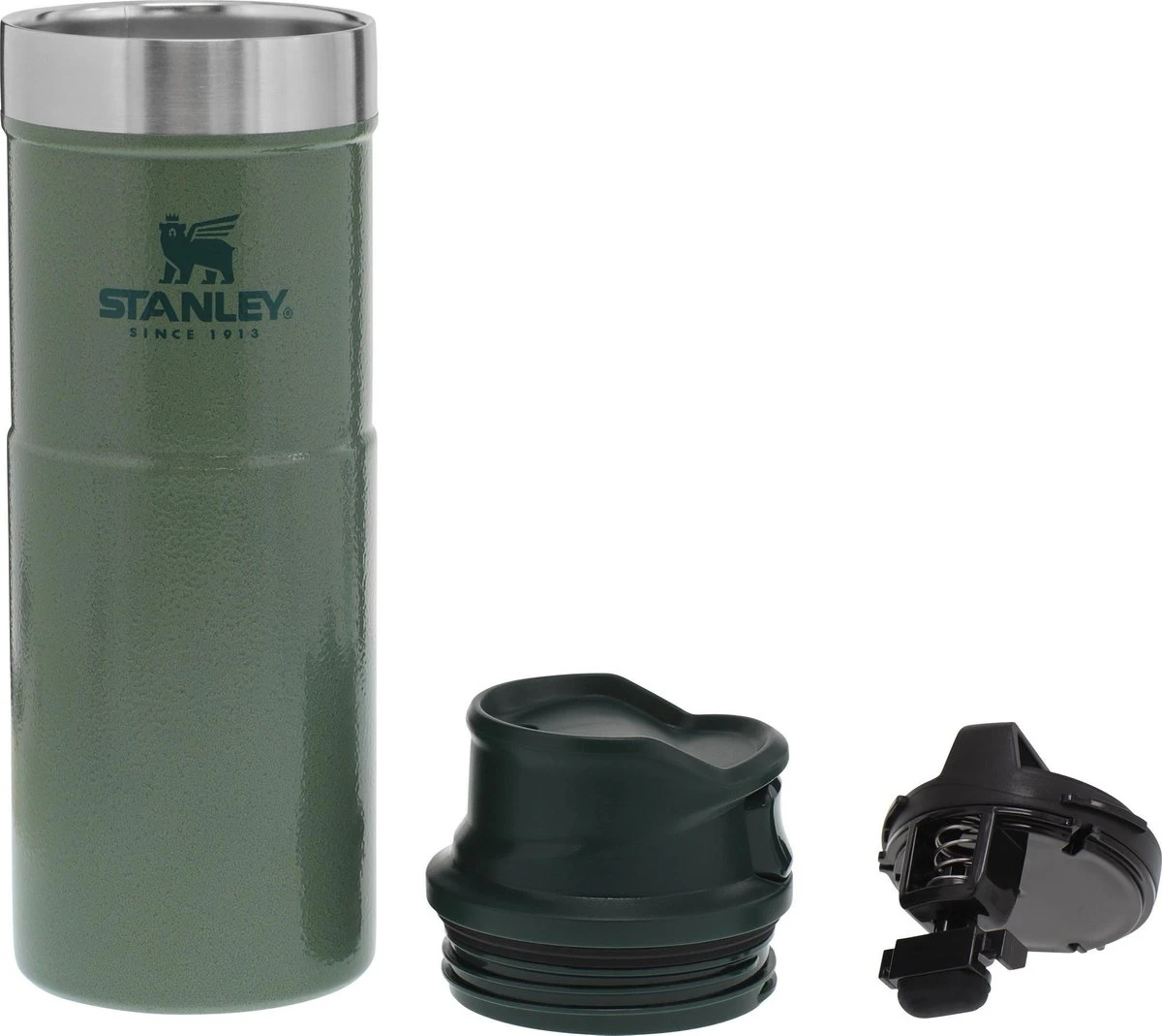 Stanley Trigger-Action Travel Mug 0.47L - Thermosfles - Hammertone Green 3 Stanley Trigger-Action Travel Mug 0.47L - Thermosfles - Hammertone Green - Afbeelding 3