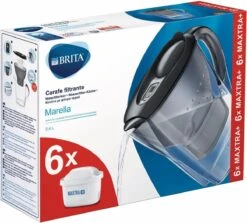 BRITA - Waterfilterkan Marella Cool - Grafiet - 2,4L + 6 MAXTRA+ Waterfilterpatronen 17 BRITA - Waterfilterkan Marella Cool - Grafiet - 2,4L + 6 MAXTRA+ Waterfilterpatronen -Drinken Goedkope Winkel 1200x1082 2