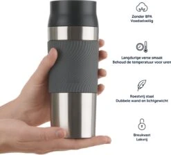 Blumtal Thermosbeker Classic - Lekvrij, BPA-Vrij En Vaatwasserbestendig - Hoge Kwaliteit Thermosfles Met Quick-Press Sluiting - Travel Mug 350 Ml - Roze 11 Blumtal Thermosbeker Classic - Lekvrij, BPA-Vrij En Vaatwasserbestendig - Hoge Kwaliteit Thermosfles Met Quick-Press Sluiting - Travel Mug 350 Ml - Roze -Drinken Goedkope Winkel 1200x1089