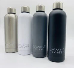SAVAGE Drinkfles - Thermosfles - Geïsoleerde Bidon - Metaal -Drinken Goedkope Winkel 1200x1096
