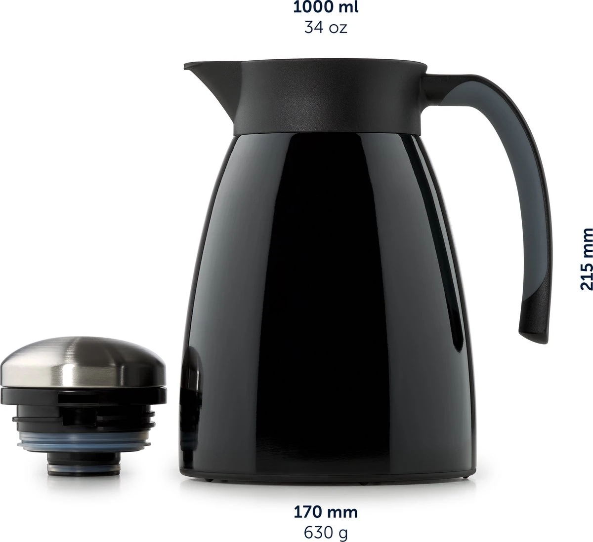 Blumtal Thermoskan Carla - Hoogwaardige Thermosfles - Voor Warme Dranken - Donkergroen 5 Blumtal Thermoskan Carla - Hoogwaardige Thermosfles - Voor Warme Dranken - Donkergroen - Afbeelding 5