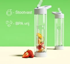 Waterfles Met Rietje - Fruit Filter - Tritan Drinkfles - Volwassenen - Wit - Kerstcadeau 10 Waterfles Met Rietje - Fruit Filter - Tritan Drinkfles - Volwassenen - Wit - Kerstcadeau -Drinken Goedkope Winkel 1200x1098 2