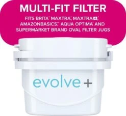 Aqua Optima Evolve+ Single Life - Wit - 6x 100 Liter -Drinken Goedkope Winkel 1200x1108