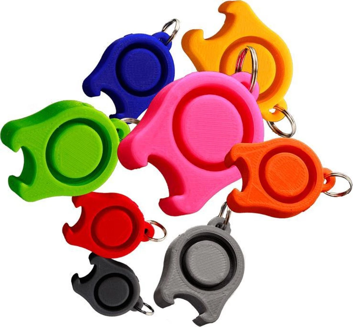 Festicap® Plus - Original Blue - Universele Festival Dop & Opener - Blauw 2 Festicap® Plus - Original Blue - Universele Festival Dop & Opener - Blauw - Afbeelding 2