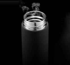 Thermosfles 500 Ml - Met Thee Filter - Mat Zwart -Drinken Goedkope Winkel 1200x1114