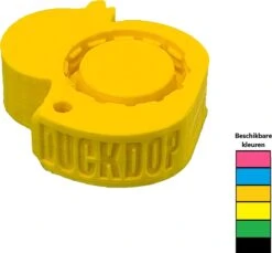 DuckDop® Original - Festival Dop - Universele Flessendop - Inclusief Grote Sleutelhanger - Sta Nooit Meer In Je Eendje - Meerdere Kleuren Beschikbaar