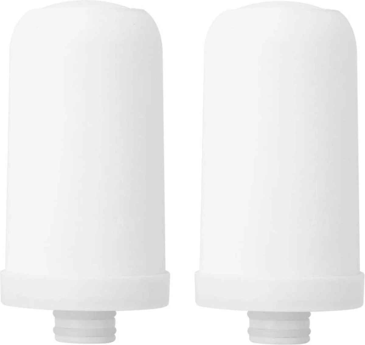 BOTC Filterpatronen - Voor Waterfilter Kraan - 2 Stuks - Waterfilterelementen - Kraan Waterfilterelementen - Gebruik Van Superabsorberend Materiaal 1 BOTC Filterpatronen - Voor Waterfilter Kraan - 2 Stuks - Waterfilterelementen - Kraan Waterfilterelementen - Gebruik Van Superabsorberend Materiaal