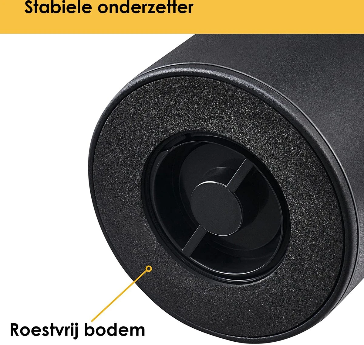 Silberthal - Thermoskan - 1 L - Dubbelwandig - Isoleerkan - Thermofles Koud En Warm - Cadeau 2 Silberthal - Thermoskan - 1 L - Dubbelwandig - Isoleerkan - Thermofles Koud En Warm - Cadeau - Afbeelding 2