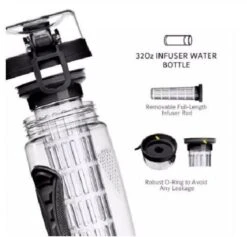 Merkloos Waterfles - Drinkfles - Waterfles Met Fruit Infuser – Zwart - 900ML 16 Merkloos Waterfles - Drinkfles - Waterfles Met Fruit Infuser – Zwart - 900ML -Drinken Goedkope Winkel 1200x1152 2