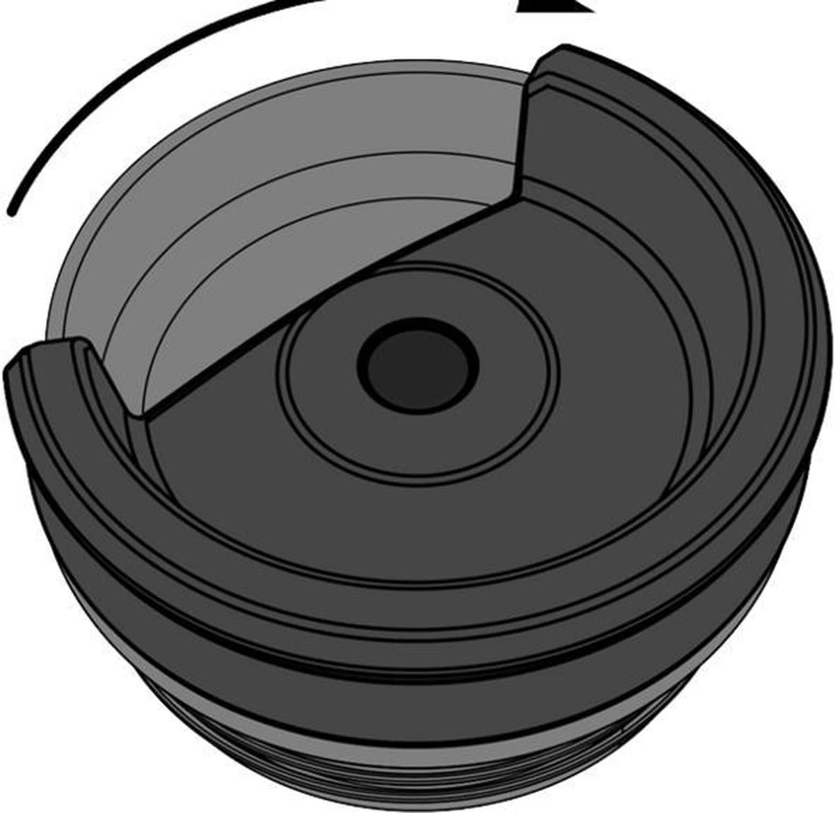 Stanley The NeverLeak™ Travel Mug 0,25L NEW - Thermosfles - Maple 3 Stanley The NeverLeak™ Travel Mug 0,25L NEW - Thermosfles - Maple - Afbeelding 3