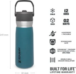 Stanley The IceFlow™ Flip Straw Water Bottle 0,65L - Thermosfles - Saffron 29 Stanley The IceFlow™ Flip Straw Water Bottle 0,65L - Thermosfles - Saffron -Drinken Goedkope Winkel 1200x1173