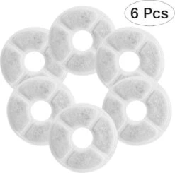 Drinkfontein Filters 6 Stuks - Navulling Kattenfontein - Water Filter - Drinkfilters - Filter Waterreservoir - Waterfilter Drinkfontein -Drinken Goedkope Winkel 1200x1188