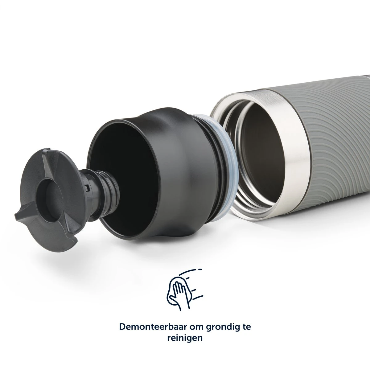 Blumtal Thermosbeker Classic - Lekvrij, BPA-Vrij En Vaatwasserbestendig - Hoge Kwaliteit Thermosfles Met Quick-Press Sluiting - Travel Mug 350 Ml - Roze 6 Blumtal Thermosbeker Classic - Lekvrij, BPA-Vrij En Vaatwasserbestendig - Hoge Kwaliteit Thermosfles Met Quick-Press Sluiting - Travel Mug 350 Ml - Roze - Afbeelding 6