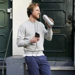 Mepal – Isoleerfles Ellipse 900 Ml – Houdt Je Drankje 12 Uur Warm En 24 Uur Koud – Natural Brushed – Geschikt Voor Bruiswater – Thermosfles – Lekdicht -Drinken Goedkope Winkel 1200x1200 182