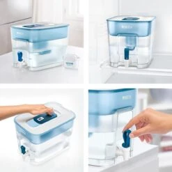 BRITA - Waterfilterkan Flow Cool - Blauw - 8,2L -Drinken Goedkope Winkel 1200x1200 200