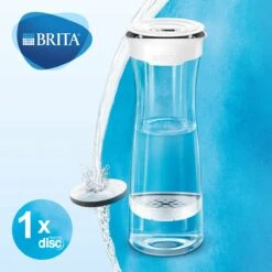 BRITA - Fill&Serve Waterfilterkaraf - 1,3L - Wit Grafiet - Inclusief 1 MicroDisc Waterfilter -Drinken Goedkope Winkel 1200x1200 215