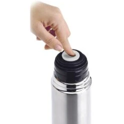 Merkloos RVS Thermosfles/isoleerfles 750 Ml - Thermoskannen/warmhoudkannen - Koffie/thee Meenemen En Warm Houden -Drinken Goedkope Winkel 1200x1200 3