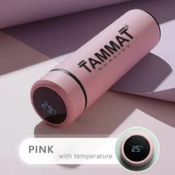 Slimme Thermosfles Met LCD Temperatuur Display - Curver Isolatiefles 500 ML - Rubber Coating - Dubbelwandige Thermosfles - Thermosbeker - Isoleerfles - Thermoskan - Travel Mug - Bidon Drinkfles - Koffiebeker - Drinkflessen - RVS - Smart Thermos -Drinken Goedkope Winkel 1200x1200 312