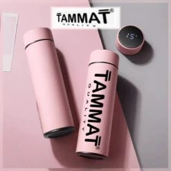 Slimme Thermosfles Met LCD Temperatuur Display - Curver Isolatiefles 0,5 Liter - Dubbelwandige Thermosfles - Thermosbeker - Isoleerfles - Thermoskan - Travel Mug - Bidon Drinkfles - Koffiebeker - Drinkflessen - RVS - Smart Thermos - Metaal -Drinken Goedkope Winkel 1200x1200 382