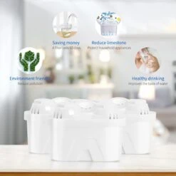 Aigostar Waterfilterpatronen Pure - 3 Stuks - Waterfilter - Filterpatronen - Brita Maxtra+ Compatible -Drinken Goedkope Winkel 1200x1200 42