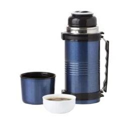 MacGyver Thermosfles Rvs - Thermoskan 1,2 Liter 28cm - Onbreekbaar - Blauw -Drinken Goedkope Winkel 1200x1200 421