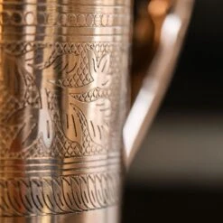 Puur Koperen Kan Bloempatroon - 1,5 Liter -Drinken Goedkope Winkel 1200x1200 448