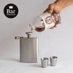 Bar Essentials® Heupfles RVS - Zakflacon - Platvink - Heupflacon - Gifbox 9 Bar Essentials® Heupfles RVS - Zakflacon - Platvink - Heupflacon - Gifbox -Drinken Goedkope Winkel 1200x1200 552