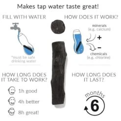 Black + Blum Binchotan Active Charcoal For Eau Good Water Bottles 4-pack 10 Black + Blum Binchotan Active Charcoal For Eau Good Water Bottles 4-pack -Drinken Goedkope Winkel 1200x1200 61