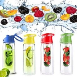 FIGURETTA Familie-set - 4x Waterfles - 0.7 Ltr - BPA-vrij - 4 Kleuren -Drinken Goedkope Winkel 1200x1200 638