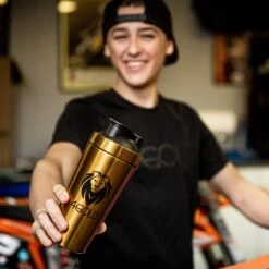 4Gold Shaker, Lekvrije Sport Waterfles, BPA-vrij, Sport Accessoires, Goud, 750ml -Drinken Goedkope Winkel 1200x1200 688