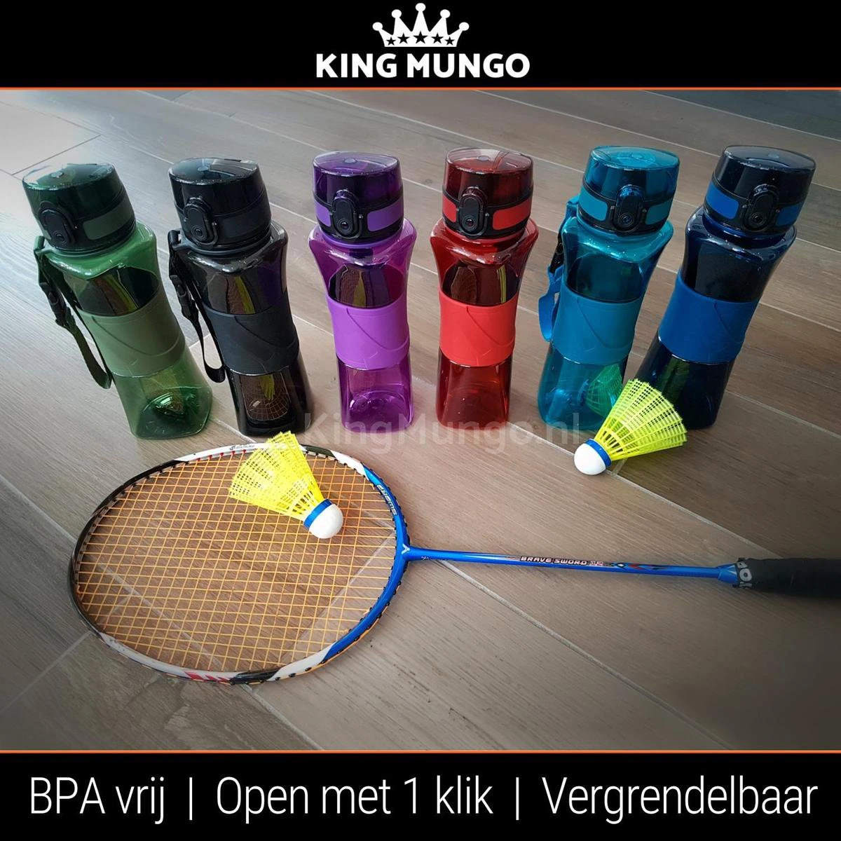 Drinkfles Herbruikbare Waterfles | 500 Ml Paars | Vaatwasserbestendig Drinkbus Bidon | King Mungo KMDF005 9 Drinkfles Herbruikbare Waterfles | 500 Ml Paars | Vaatwasserbestendig Drinkbus Bidon | King Mungo KMDF005 - Afbeelding 9