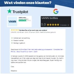 Waterfles 2 Liter Met Rietje Waterjug Volwassenen - Complete Set - RVS - 24uur Koud/12 Uur Warm - Paars -Drinken Goedkope Winkel 1200x1200 762