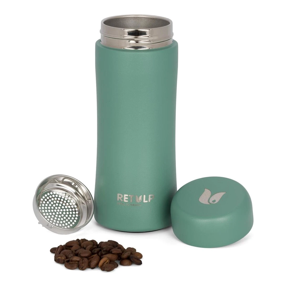 Retulp - Tumbler Thermosbeker - Teal Green - 300 Ml - Thermosfles - Groen 11 Retulp - Tumbler Thermosbeker - Teal Green - 300 Ml - Thermosfles - Groen - Afbeelding 11