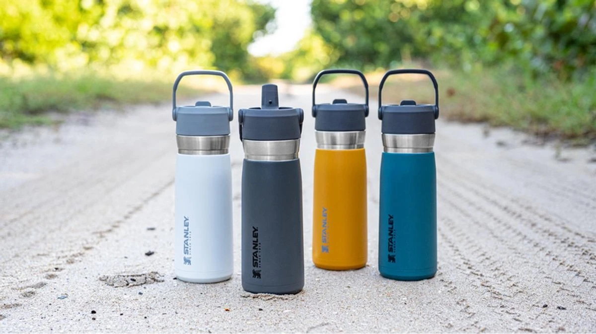 Stanley The IceFlow™ Flip Straw Water Bottle 0,65L - Thermosfles - Saffron 5 Stanley The IceFlow™ Flip Straw Water Bottle 0,65L - Thermosfles - Saffron - Afbeelding 5