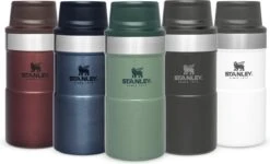 Stanley The Trigger-Action Travel Mug 0,25L - Thermosfles - Hammertone Green -Drinken Goedkope Winkel 1200x729