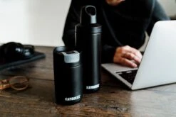 Kambukka Olympus Thermosbeker 300 Ml - Makkelijk Reinigen - Lekvrije Koffiebeker - RVS - Jet Black -Drinken Goedkope Winkel 1200x800 23