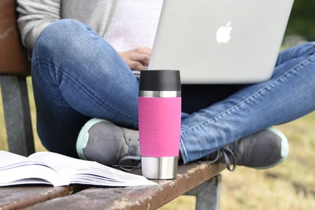 Emsa Thermosbeker Travel Mug Zwart 360 Ml 4 Emsa Thermosbeker Travel Mug Zwart 360 Ml - Afbeelding 4