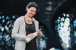 Juicy Blossom Drinkfles - 500ml - Roestvrij Staal - Stainless Steel Bottle - Waterfles - Drinkfles - Thermosfles (Muntgrijs) -Drinken Goedkope Winkel 1200x800 83